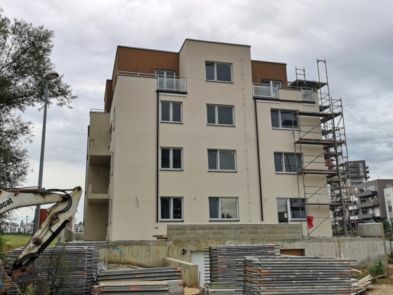 Stav výstavby srpen 2019